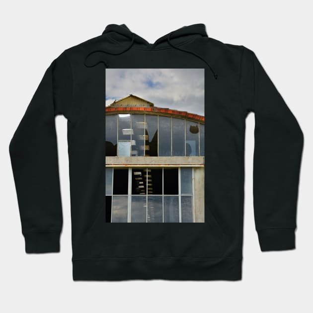 Derelict Industrial Building Hoodie by jojobob